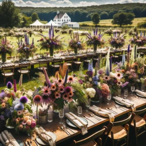 Dalle Rendering of a New York Outdoor Wedding